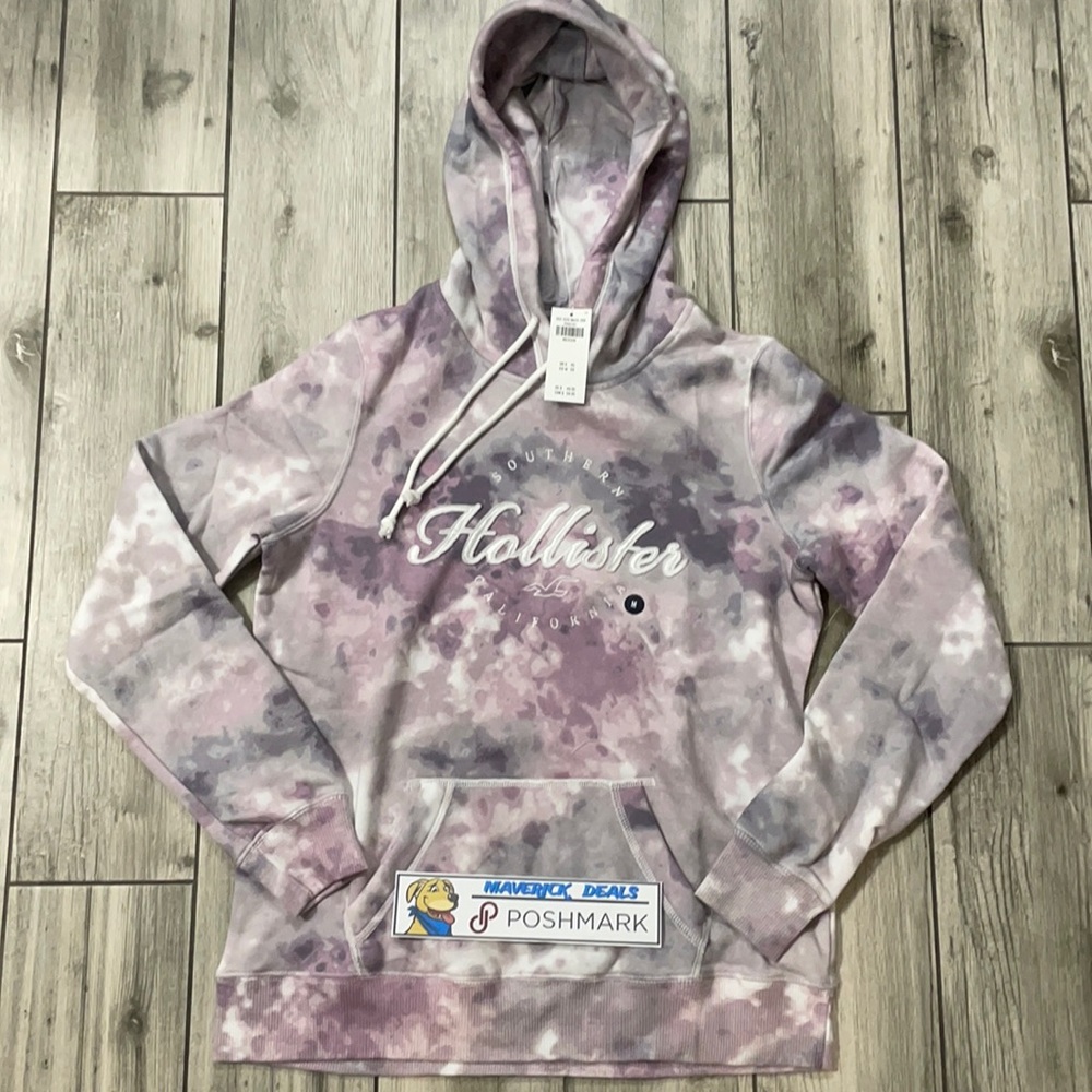 NWT Hollister Tie-Dye Hoodie